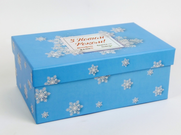 Новогодние подарочные коробки для Минфина
