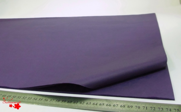 Папиросная бумага тишью 50*75 см. Цвет: темно-фиолетовый (код 275)























