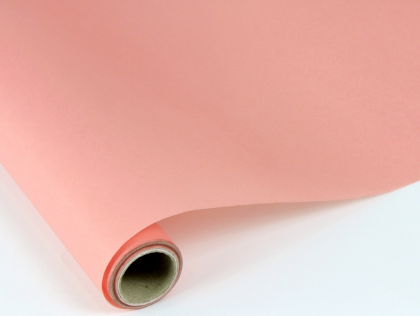 Однотонная подарочная бумага светло-розового цвета. Рулон 70 см на 10 м.











