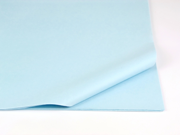 Папиросная бумага тишью 50*75 см. Цвет: бледно-голубой (код 290)





















