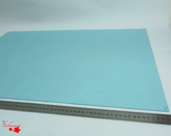 100 листов бумаги тишью цвета аквамарин 50х76 см код 020







