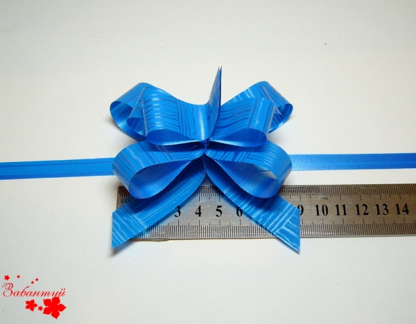 Бантики для упаковки подарков «бабочка». Цвет синий 25 шт.







